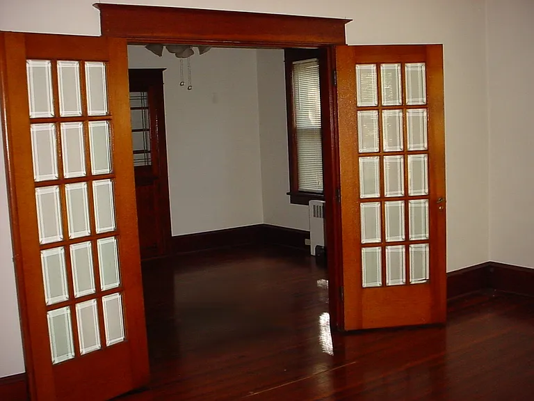 French doors to Dining Room