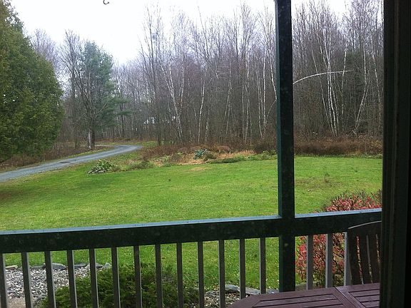 View from front porch