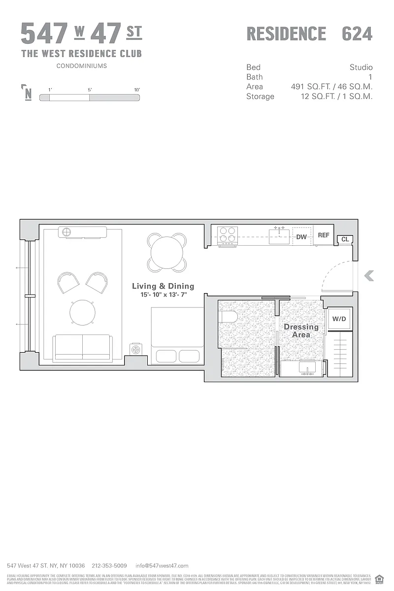 Building Photo - 547 W 47th St #624