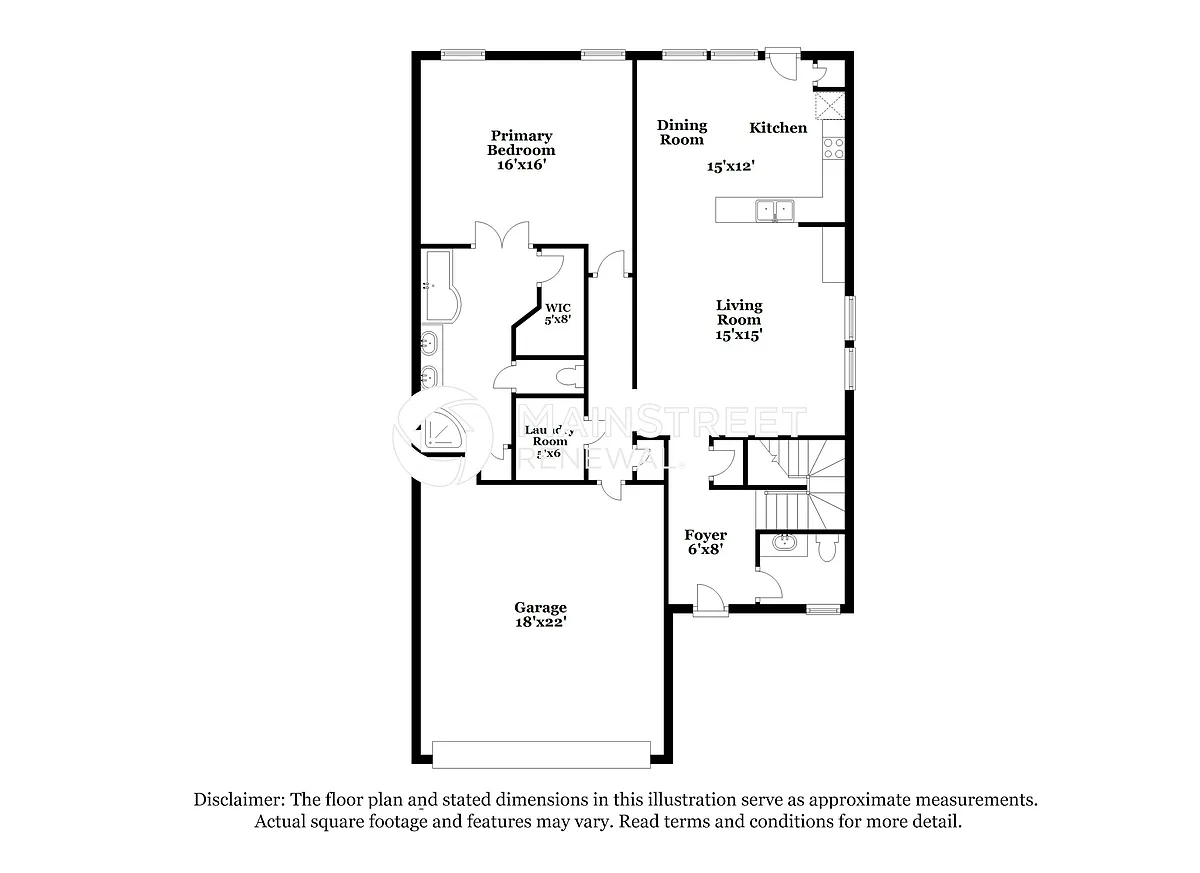 Floor Plan - 6821 Kamali Ave