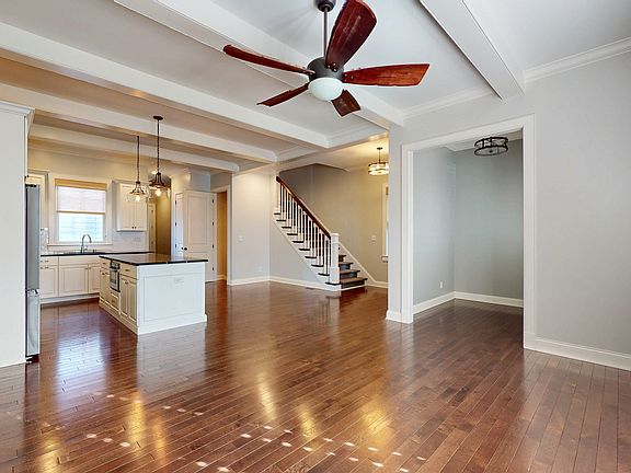 Bright and open main living area.