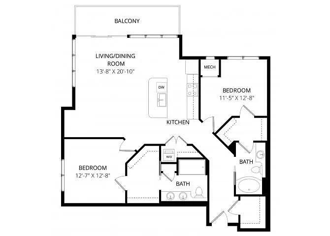 Floor plan Tamarind C10