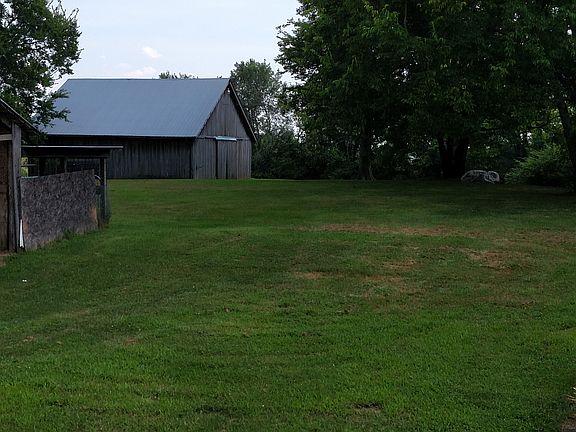View of barn from back deck 
