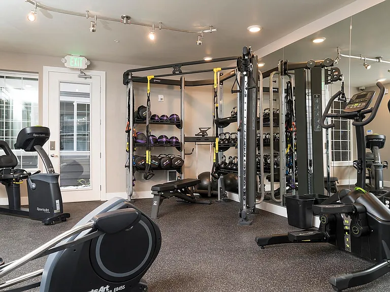 Fitness Center at 5100 Summit Apartments