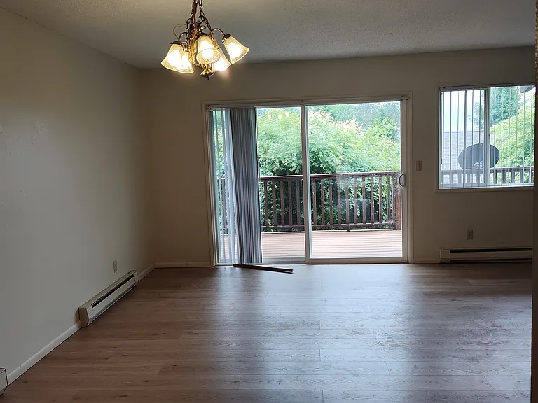 Dining area looking toward deck
