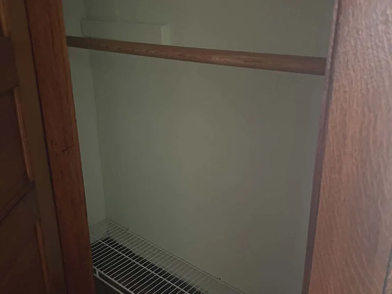 Upstairs Closet