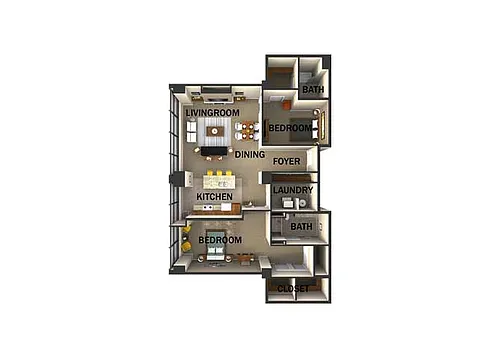 Floor plan Suite Style L