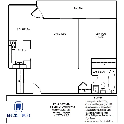 Floor plan 1101