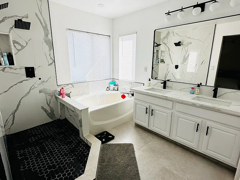 Master Bathroom (Open Concept)