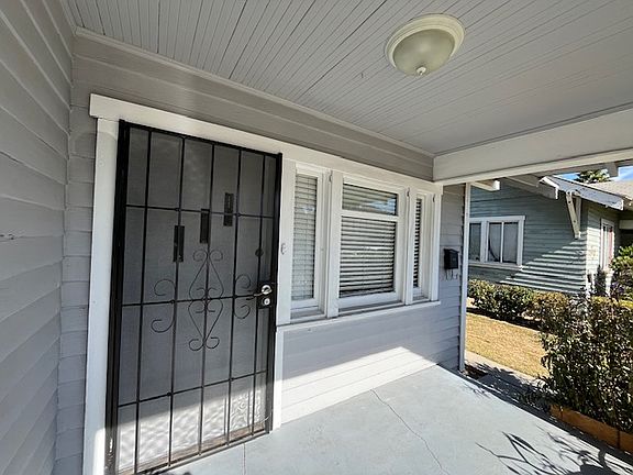 Porch looking at entrance