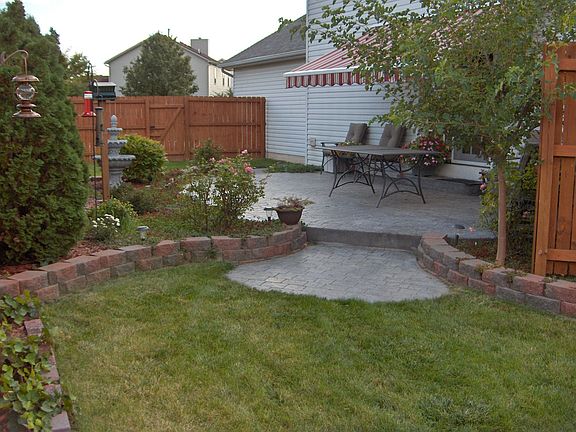 Patio (Maintenance-Free Stamped Concrete)