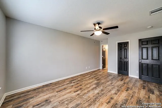Master Bedroom with Walk in closet and private bathroom