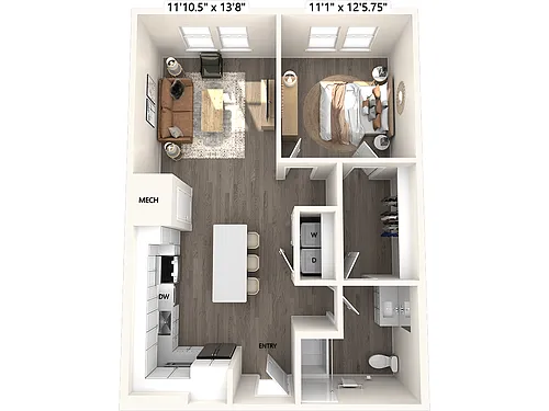 Floor plan A2-731sf-331