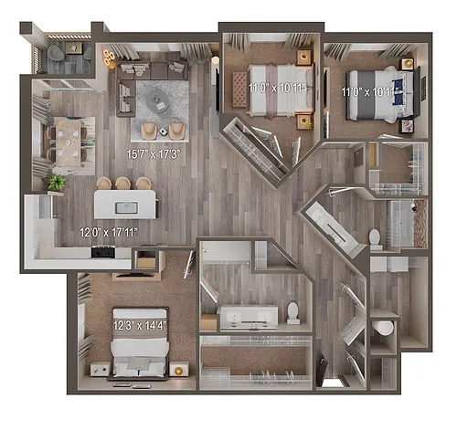 Floor plan Obsidian