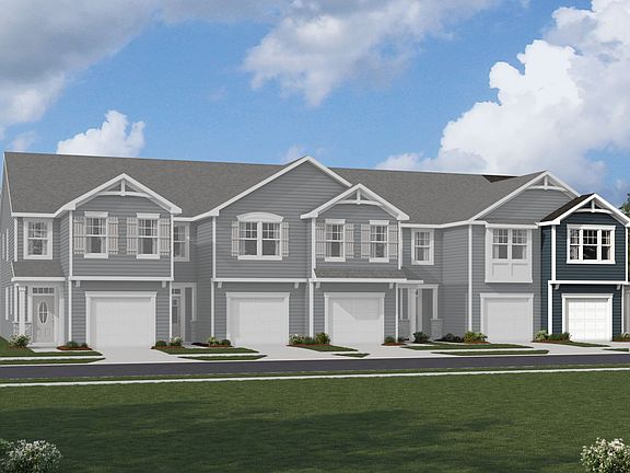 Amira End unit French Country II Elevation rendering