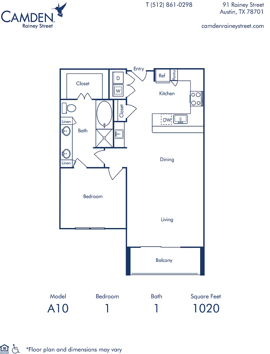 Floor plan A10