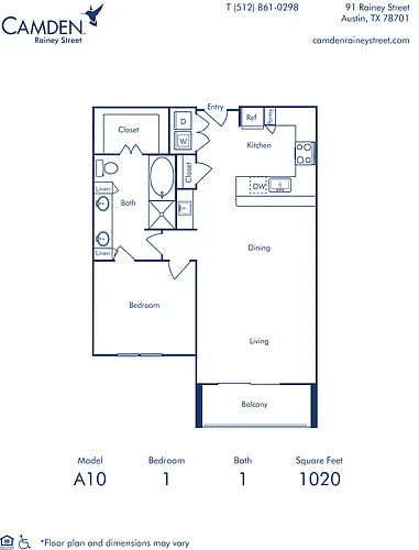 Floor plan A10