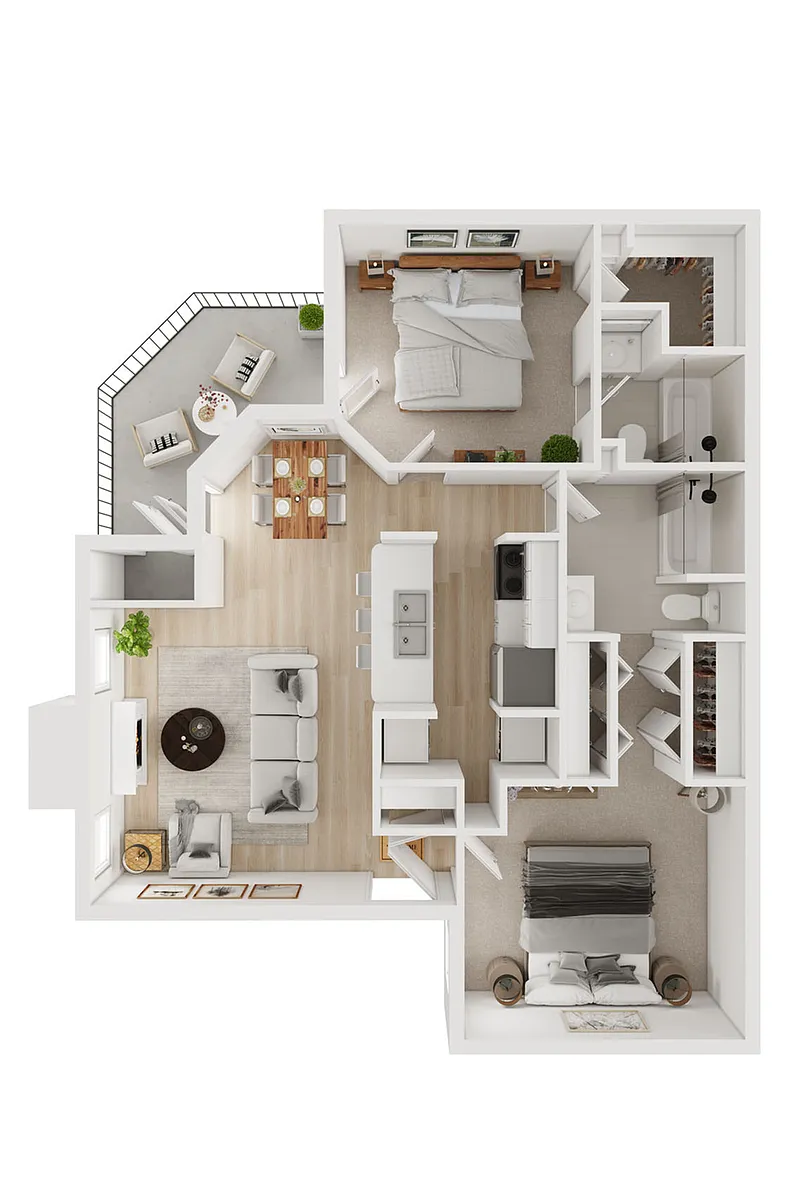 Floor plan B2