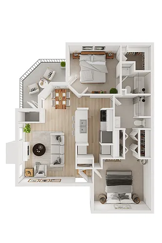 Floor plan B2