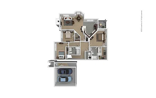 Floor plan C3