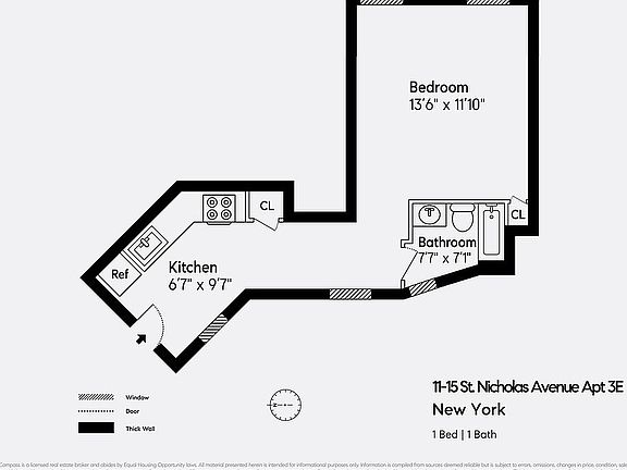 2nd image of 11 Saint Nicholas Ave APT 3E