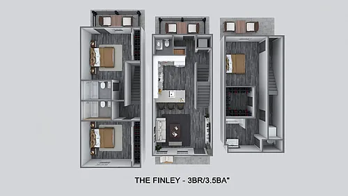 Floor plan The Finley