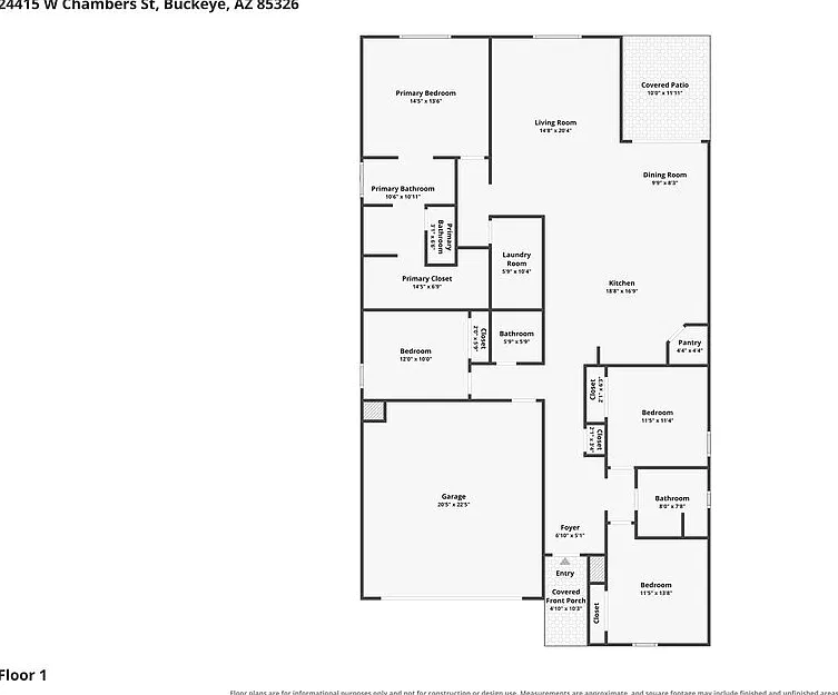4 bed, 2.5 bath, 2014 sqft, $2,305 — Photo 2