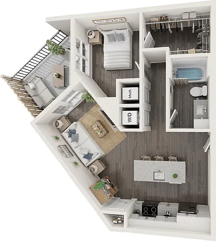 Floor plan Moore Cove