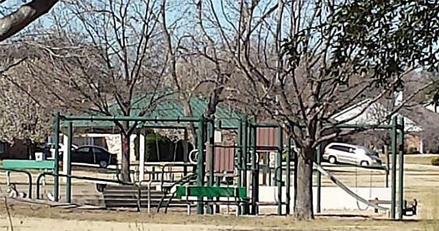 You can see the park from this home.