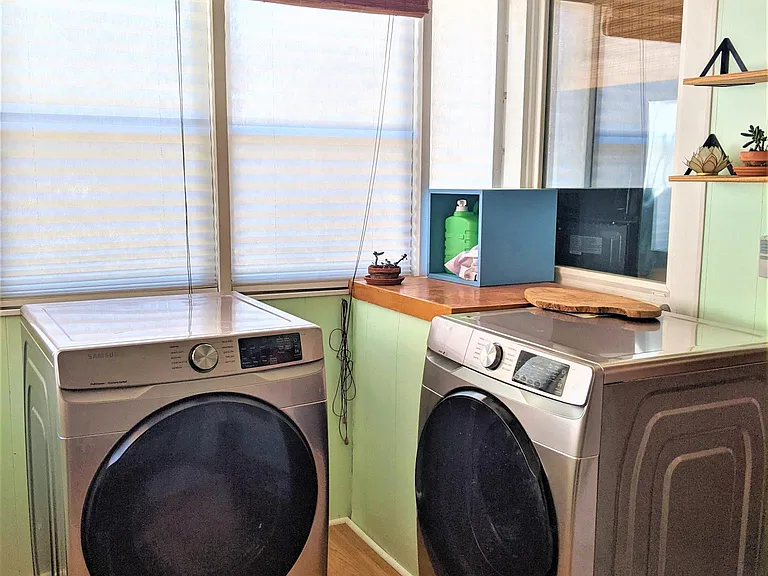 New full sized Samsung washer and dryer