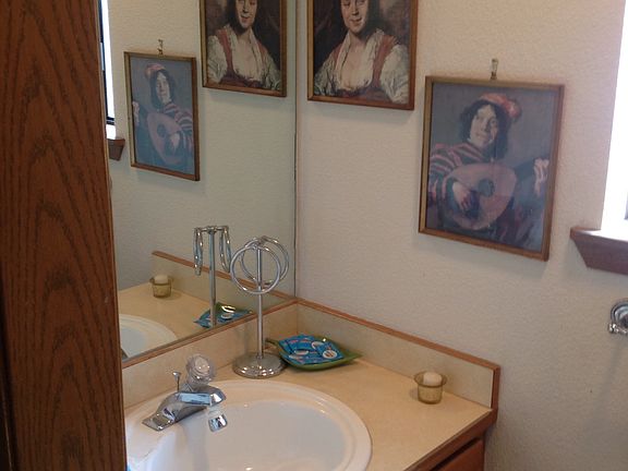 Half bath by garage entry