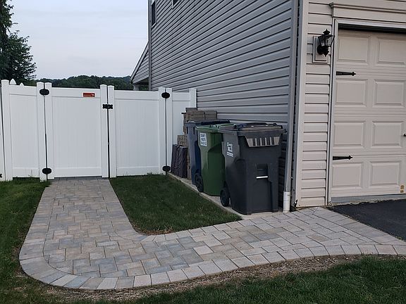 New Paver walkway