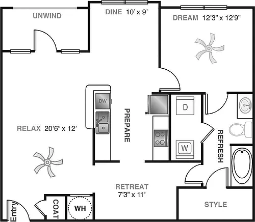 Floor plan A2