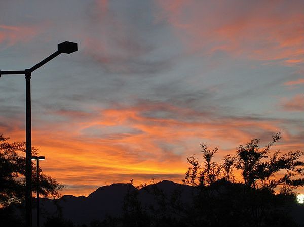 View from back of house, Red Rock Canyon