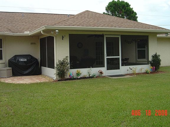 Screen Porch with BBQ Area