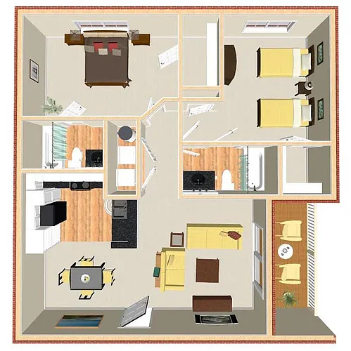 Floor plan B5