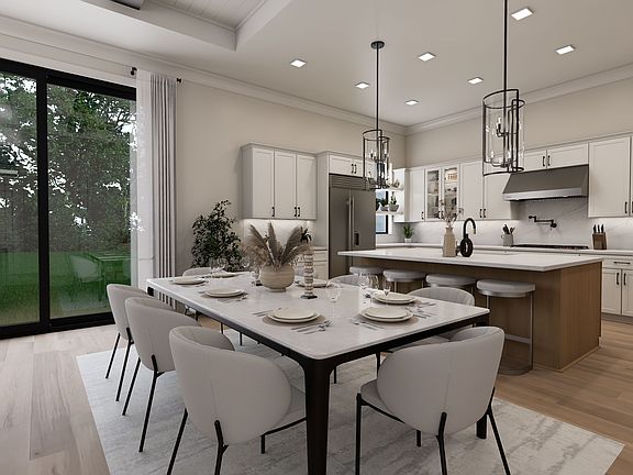 Dining and Kitchen Tilden Virtual Rendering