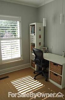 Office
						:
						Space for two large desks/desk chairs and cabinets