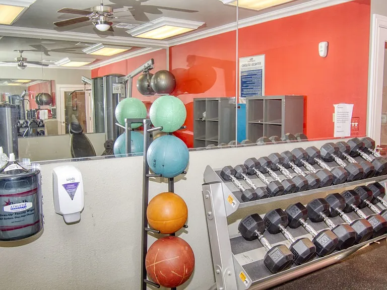 Fully equipped fitness center for your workout needs