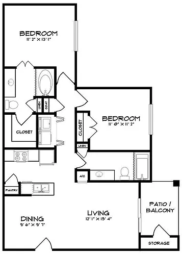 Floor plan B1