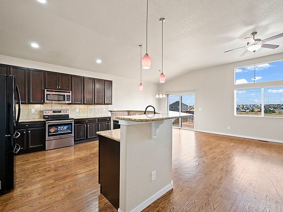 Kitchen and Dining Area View