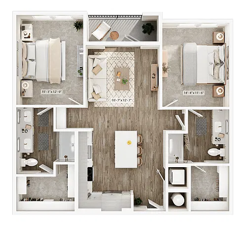 Floor plan B02