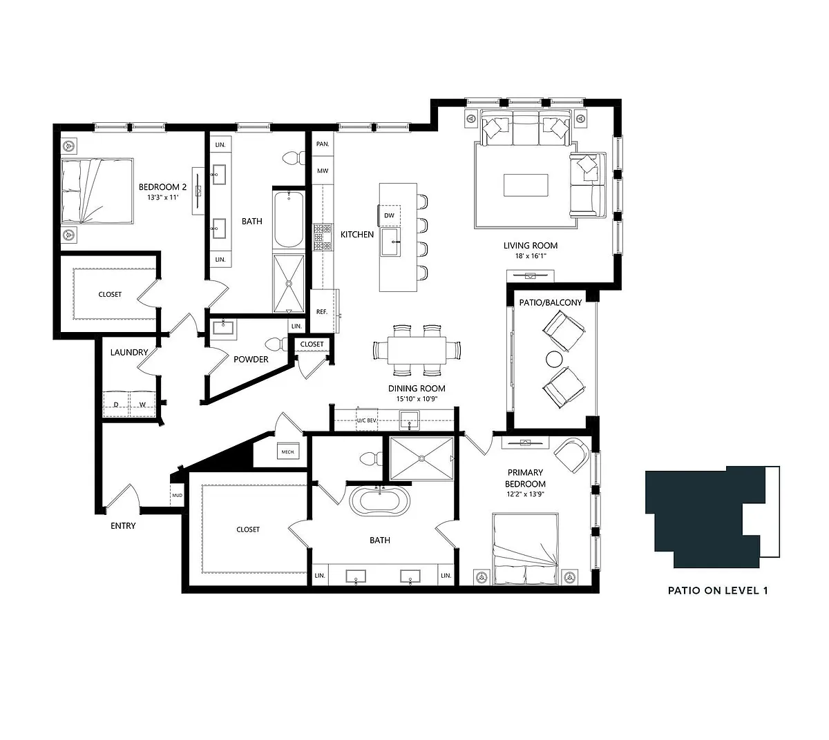 Floor plan B7