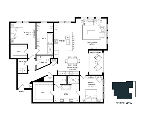Floor plan B7