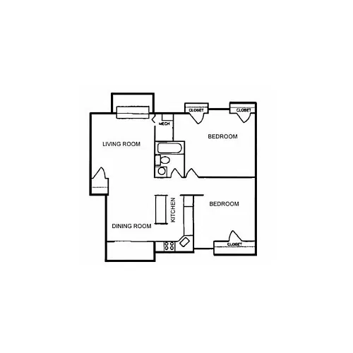 Floor plan 763-2x1-Upgrade