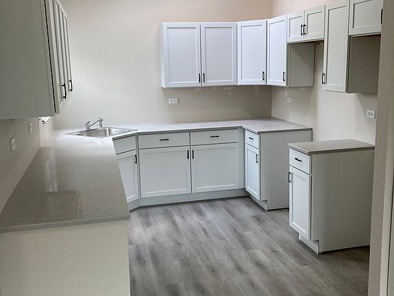 Appliances being installed