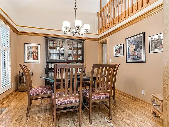 Main level dining room