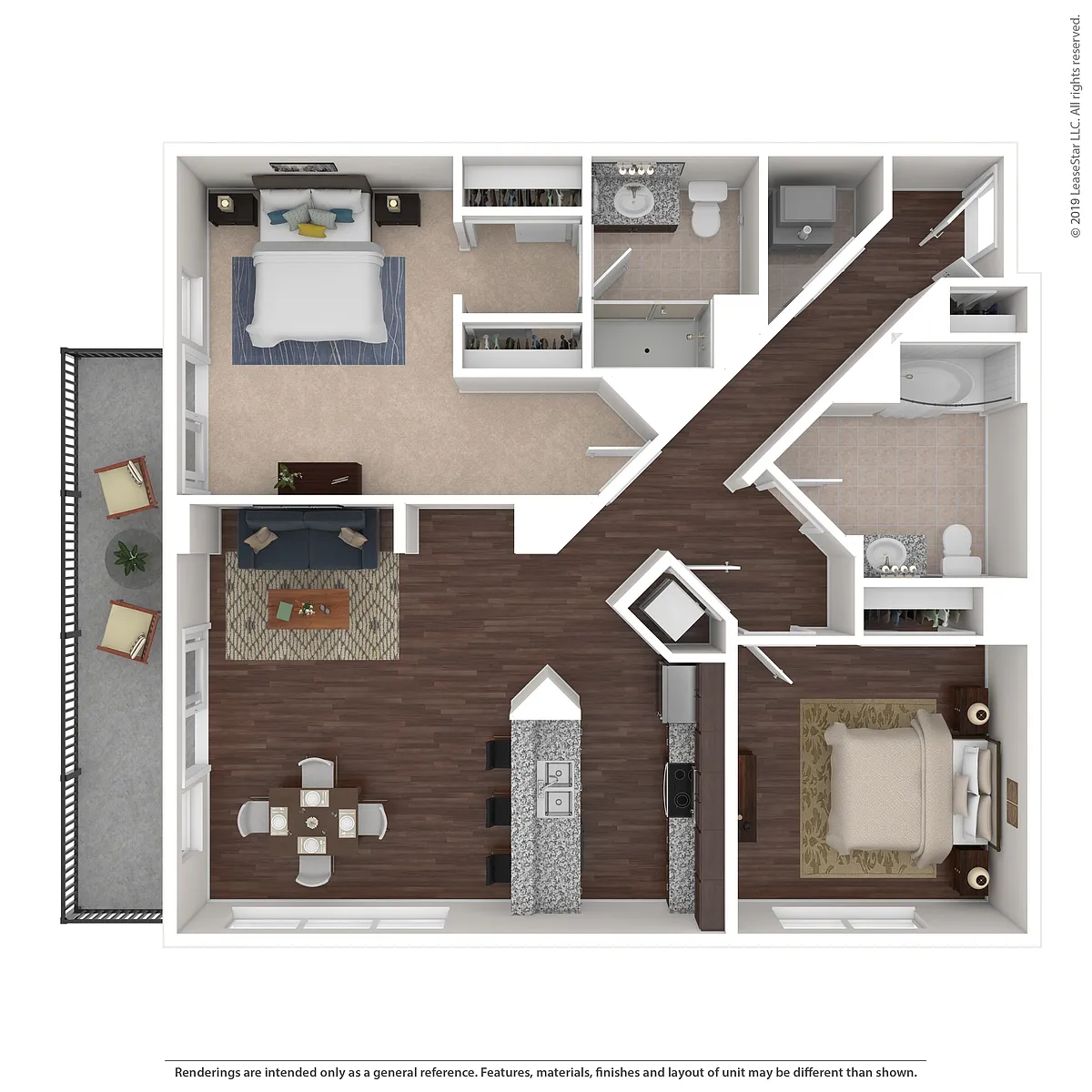 Floor plan The Wright