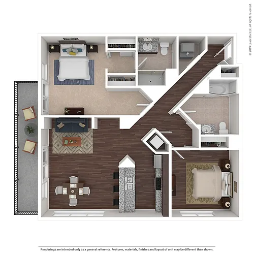 Floor plan The Wright