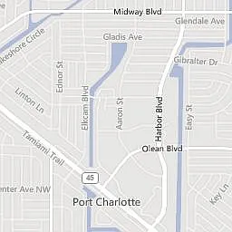Map of area